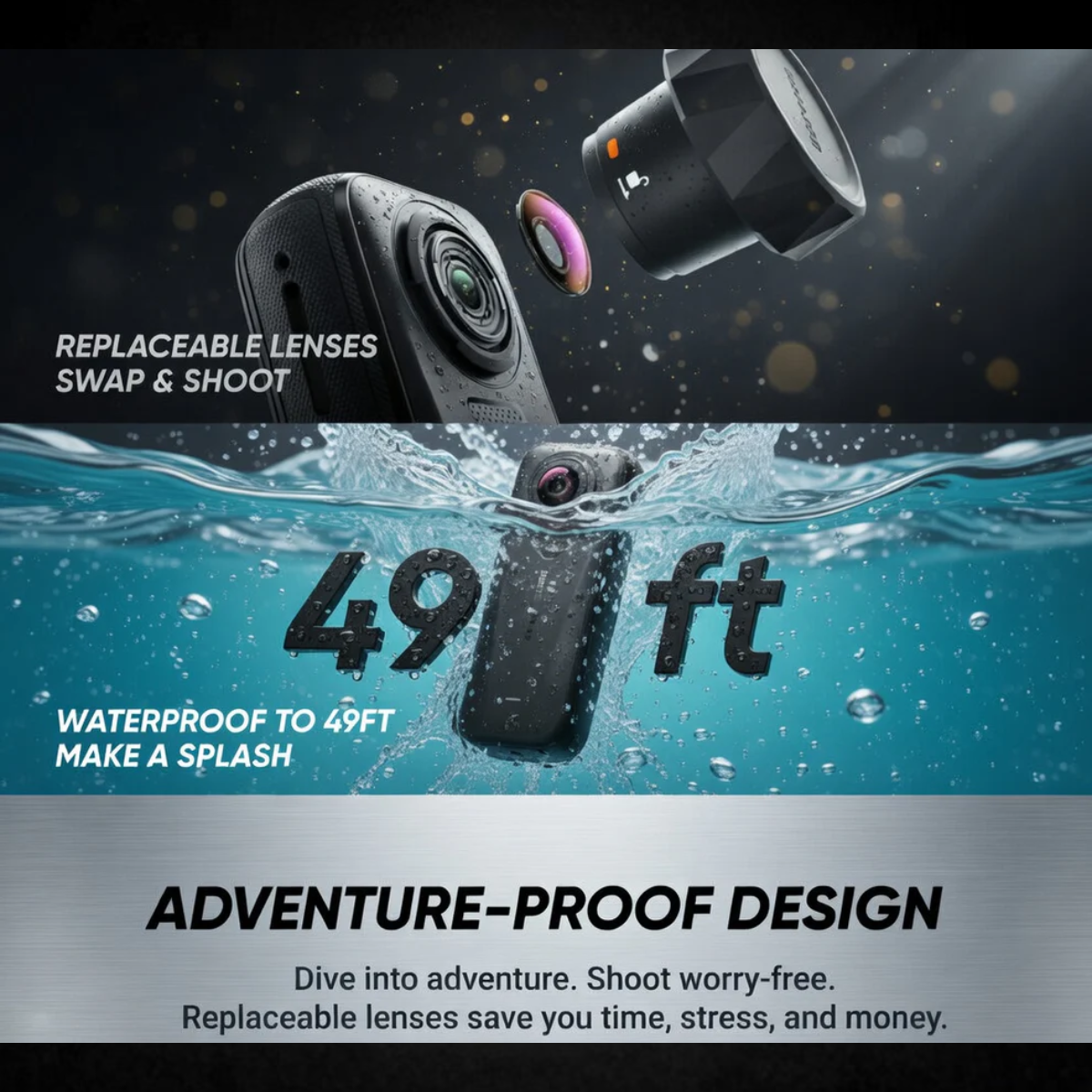 Insta360 X4 – 8K 360 Camera & AI Stabilization