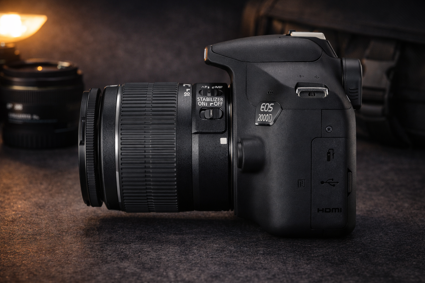 Canon EOS 2000D – 24MP DSLR with 18-55mm Lens