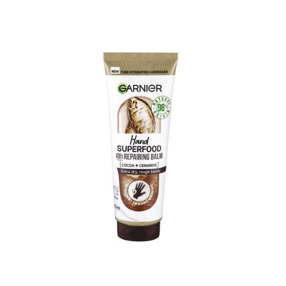 Garnier Hand Superfood 48HR Repairing Balm Cocoa And Ceramide 75ml