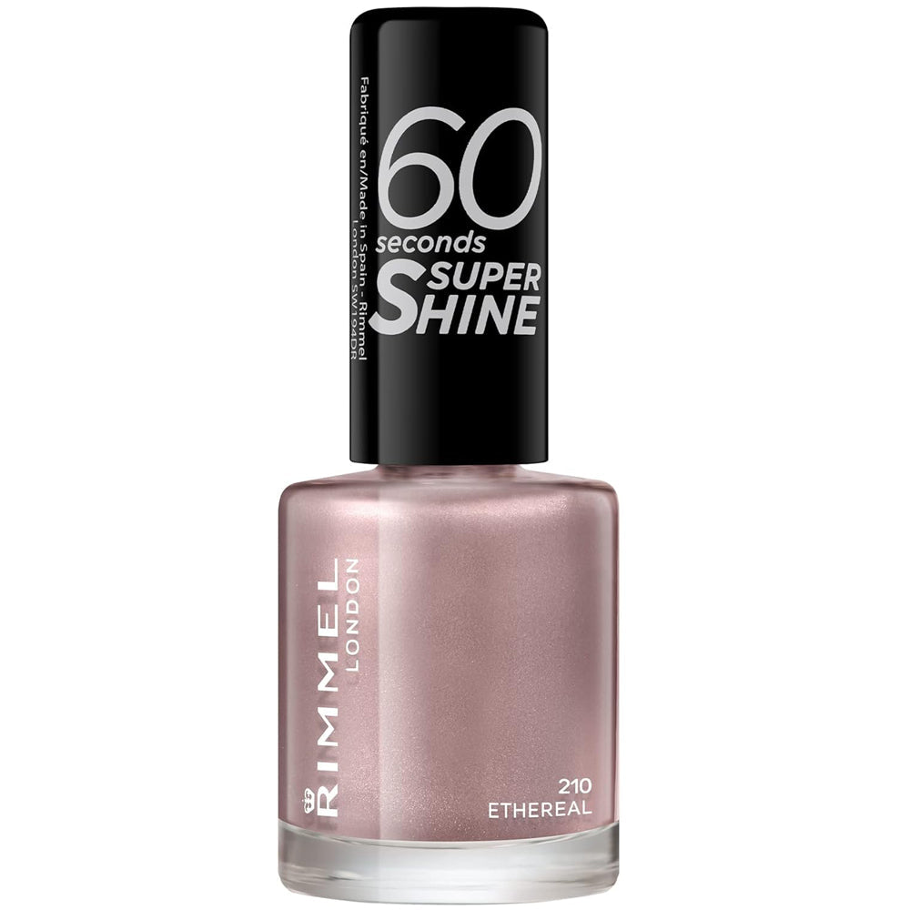 Rimmel London 60 Seconds Super Shine Nail Polish 210 Ethereal