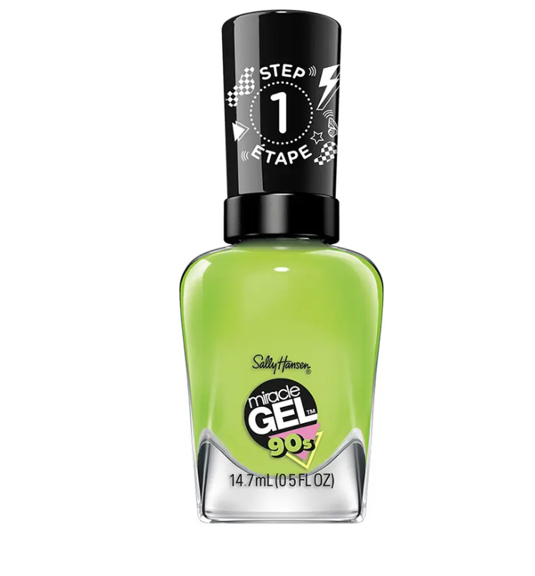 Sally Hansen Miracle Gel 90s Nail Polish 890 Toadally Buggin