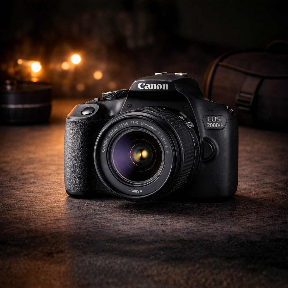 Canon EOS 2000D – 24MP DSLR with 18-55mm Lens