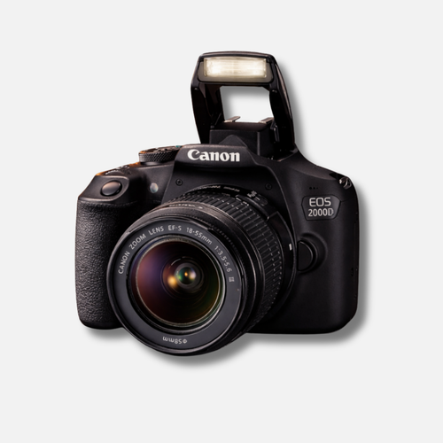 Canon EOS 2000D – 24MP DSLR with 18-55mm Lens